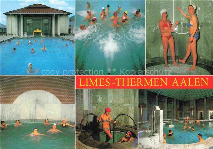 Aalen BW Limes Thermen Teilansichten