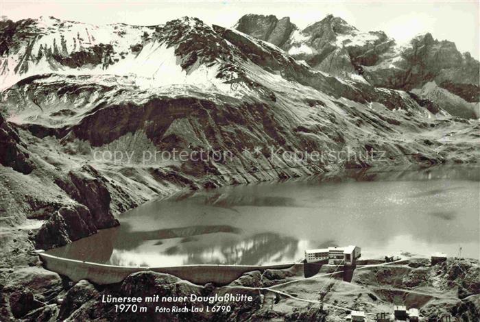 Luenersee 1969m Vorarlberg AT mit neuer Gouglasshuette