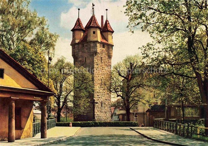 Schwaebisch Gmuend BW Fuenfknopf-Turm