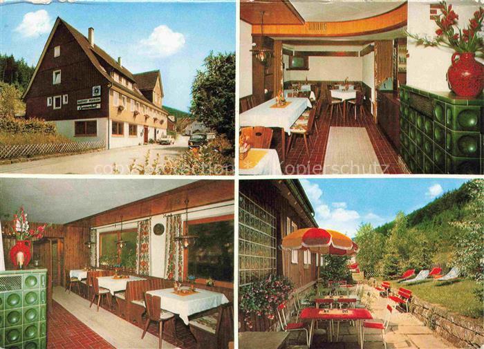 Hoefen  Enz Gasthof Pension Sonnenhof Erholungsort im Schwarzwald