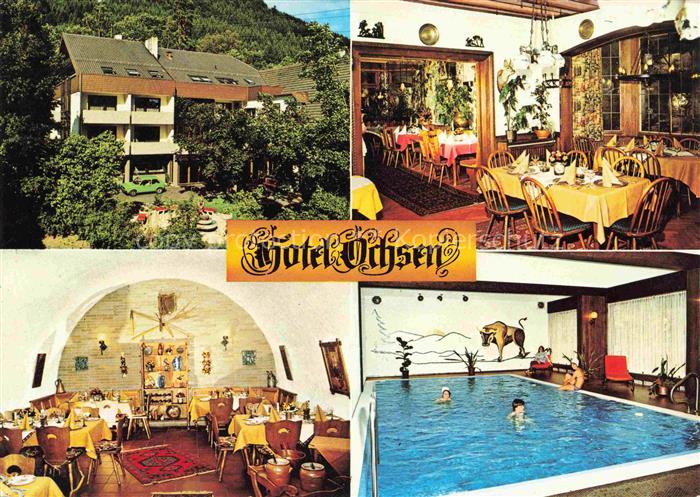 Hoefen  Enz Hotel Restaurant Ochsen Hallenbad Erholungsort im Schwarzwald