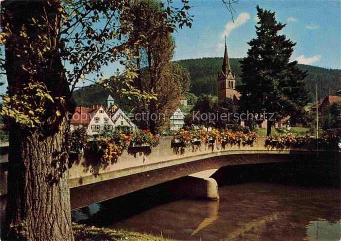 Hoefen  Enz Enzpartie Bruecke