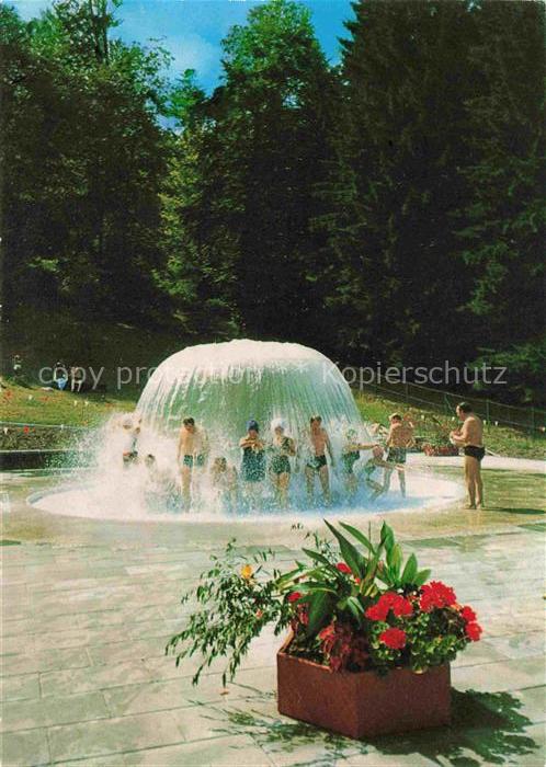Hoefen  Enz Massagebrunnen im Freibad