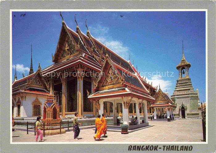Bangkok Thailand Wat Phra Keo Emerald Buddha Temple