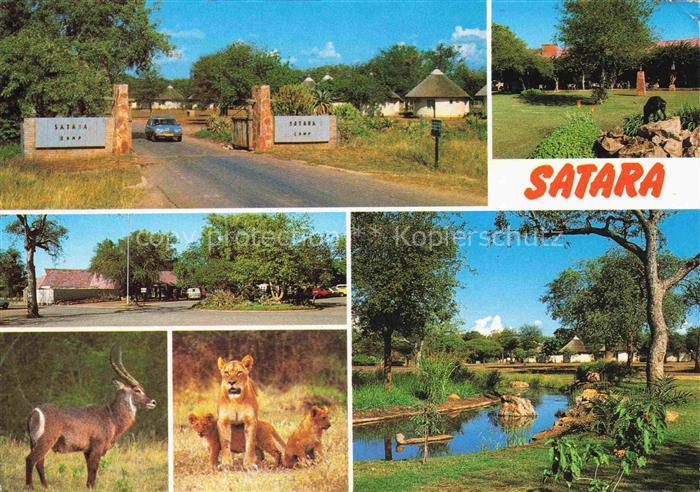Satara Maharashtra India Kruger National Park Teilansichten