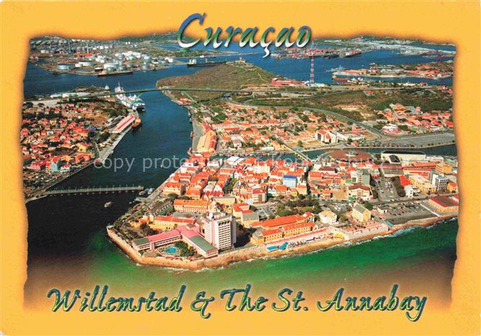Willemstad Curacao Niederlaendische Anti and The St Annabay