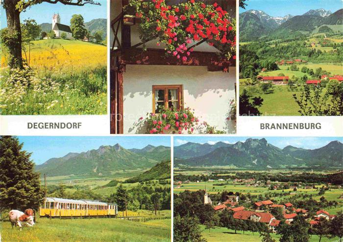 Degerndorf Inn Brannenburg St Margarethen und Wendelsteeinbahn Bayerisches Innta