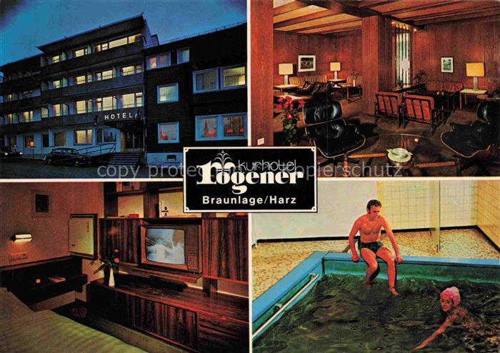 Braunlage Harz Kurhotel Logener Gaststube Zimmer Pool