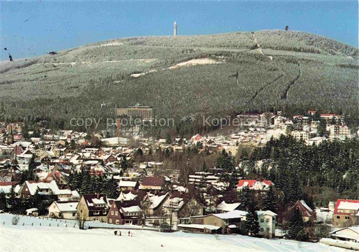 Braunlage Harz Panorama mit Wurmberg