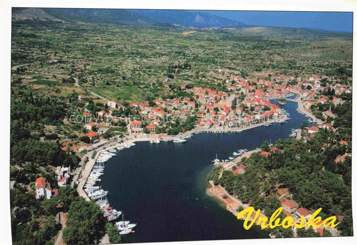 Vrboska Vrboske Croatia Fliegeraufnahme