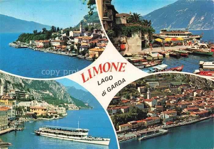 Limone-sul-Garda Brescia Lombardia IT Vue partielle