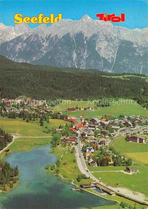 Seefeld Tirol Fliegeraufnahme