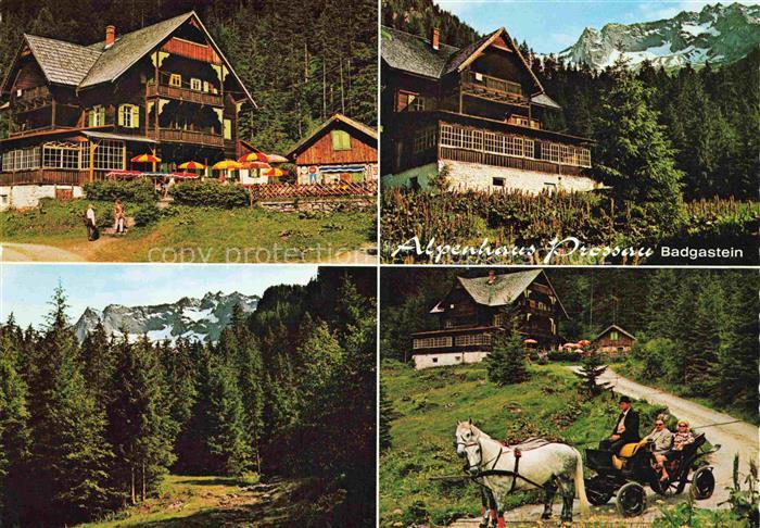 Prossau Bad Gastein Pinzgau-Pongau AT Alpenhaus Berggasthof Landschaftspanorama