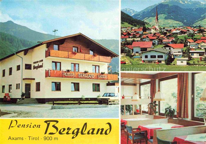 Axams Tirol AT Pension Bergland Panorama Gaststube