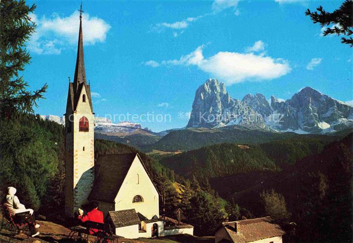 Val Gardena San Giacomo mit Langkofel
