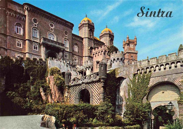 Sintra PT Detail of the Castle of the Pity