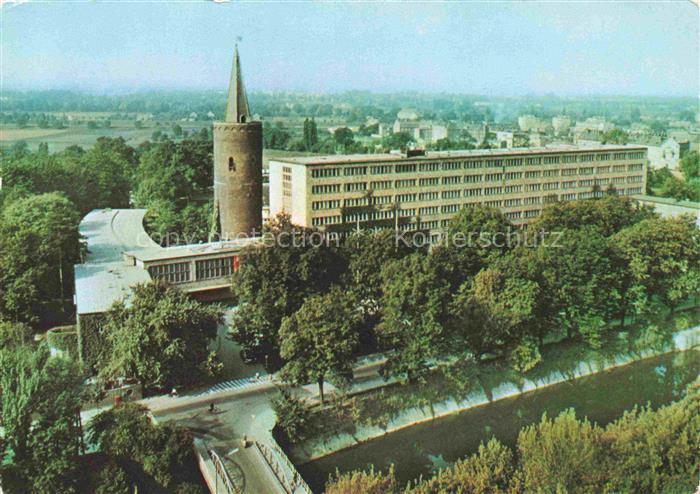 OPOLE  Oppeln Oberschlesien PL Wieza Piastowska z 1300 roku i siedziba Wojewodzk