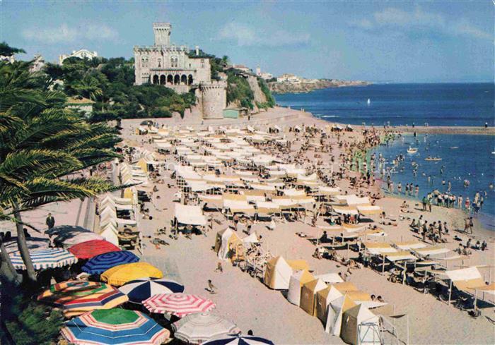 Estoril PT Praia Strand Kuestenpanorama