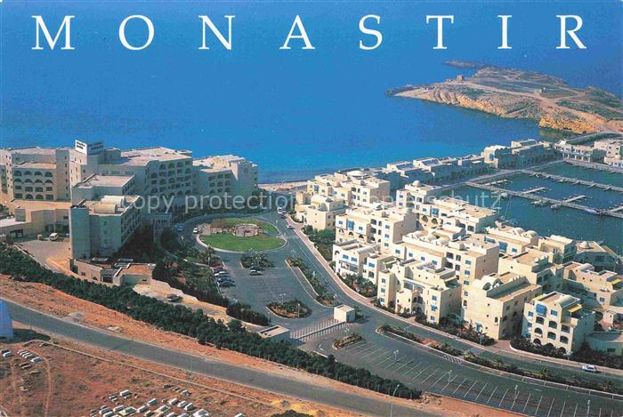 Monastir  Tunesia La marina vue aérienne