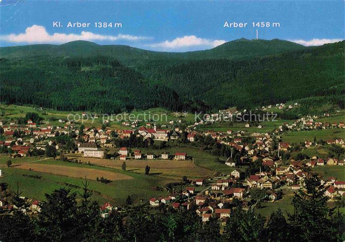 Bodenmais Regen Bayern Panorama Luftkurort Bayerischer Wald Kleiner und Grosser