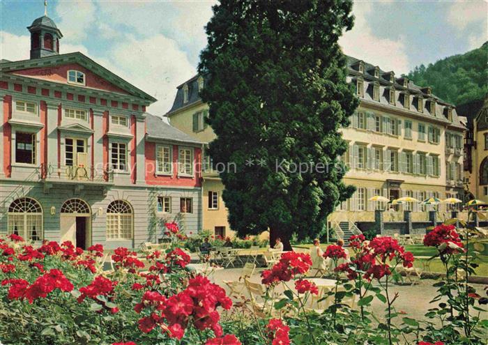 Bad Bertrich Rheinland-Pfalz Kurfuerstliches Schloss mit Staatlichen Kurhaus