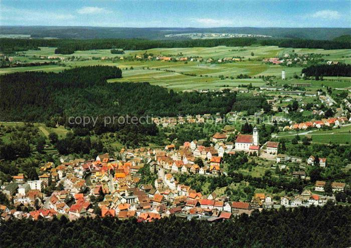 Altensteig Schwarzwald Panorama Luftkurort im Nagoldtal