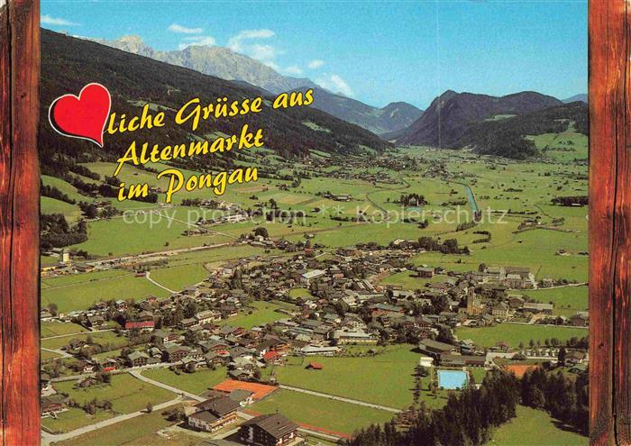 Altenmarkt Pongau Panorama Sommer- und Wintererholungsort zwischen Dachstein und