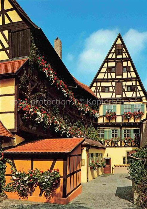 DINKELSBueHL Hezelhof 1000jaehrige Stadt Fachwerhaus