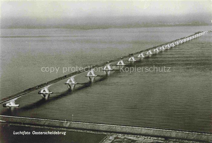 VLIssINGEN Zeeland NL Oosterscheldebrug luchtfoto