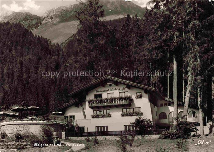 Elbigenalp Lechtal Tirol AT Restaurant Wald-Café