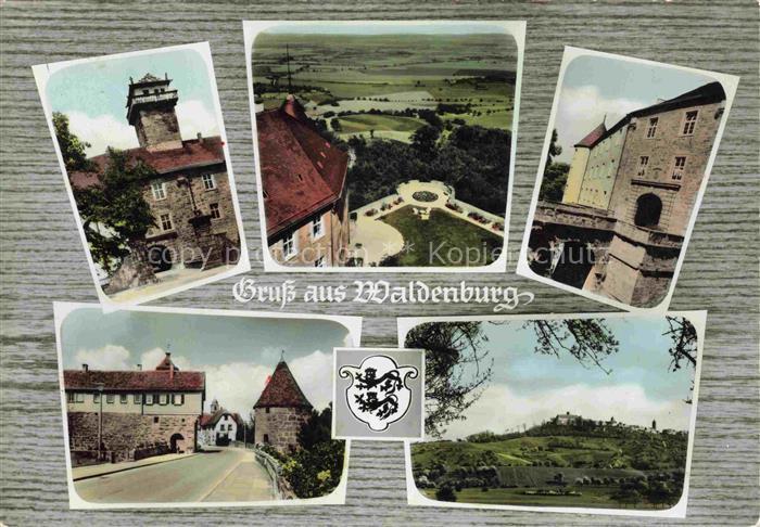 Waldenburg Hohenlohekreis BW Teilansichten