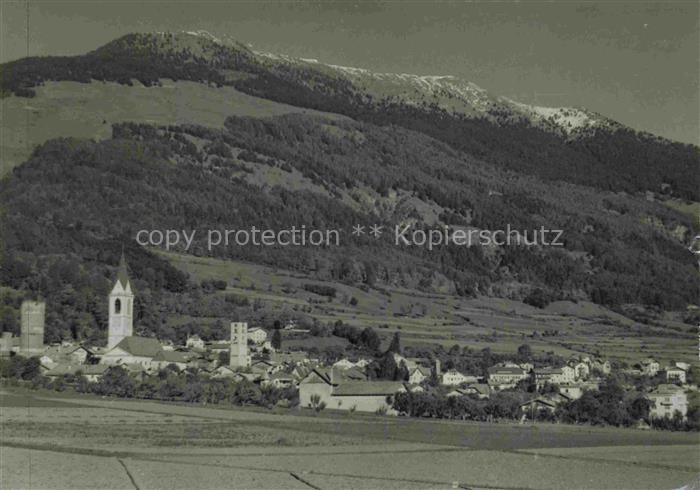 Mals Malles Suedtirol IT Panorama
