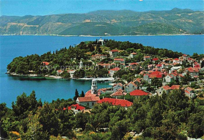 Cavtat Croatia Panorama Bucht