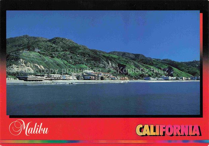Malibu Ansicht vom Meer aus
