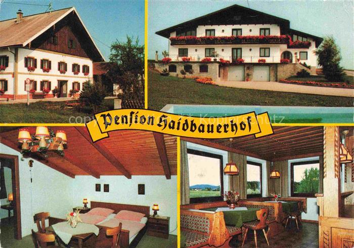 Poendorf Pension Haidbauerhof Urlaub auf dem Bauernhof Gastraum Fremdenzimmer