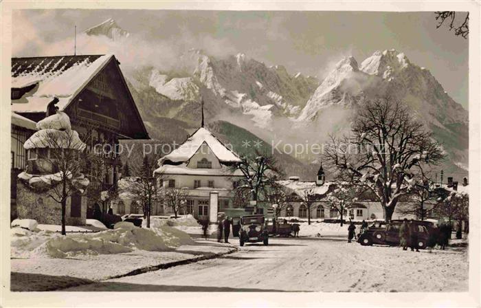 GARMISCH-PARTENKIRCHEN Bayern Marktplatz