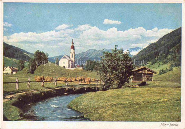 Obernberg Inn AT Kirche Panorama