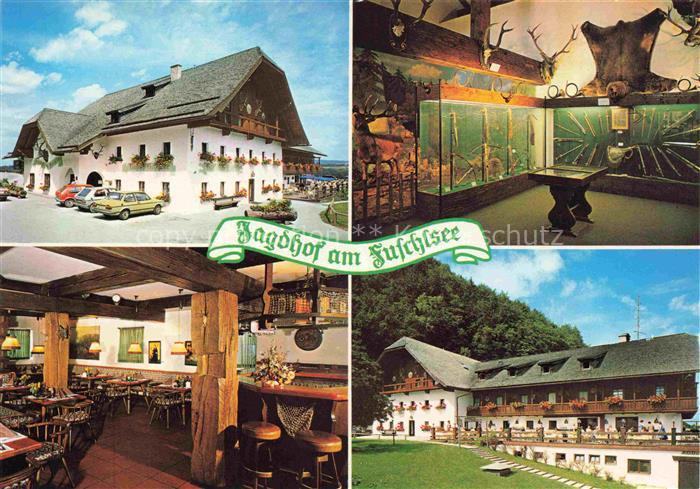Fuschlsee Fuschl See Salzkammergut Jagdhof am Fuschlsee Hotel Restaurant Jagdmus
