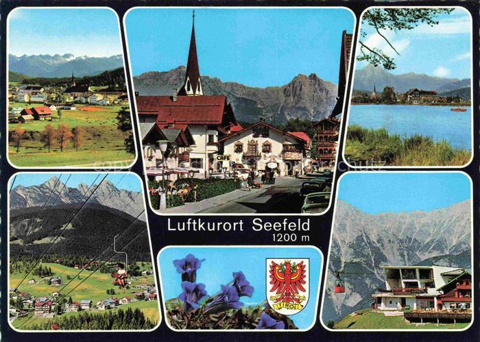 Seefeld Tirol Panorama Kirche Ortsansichten Seepartie