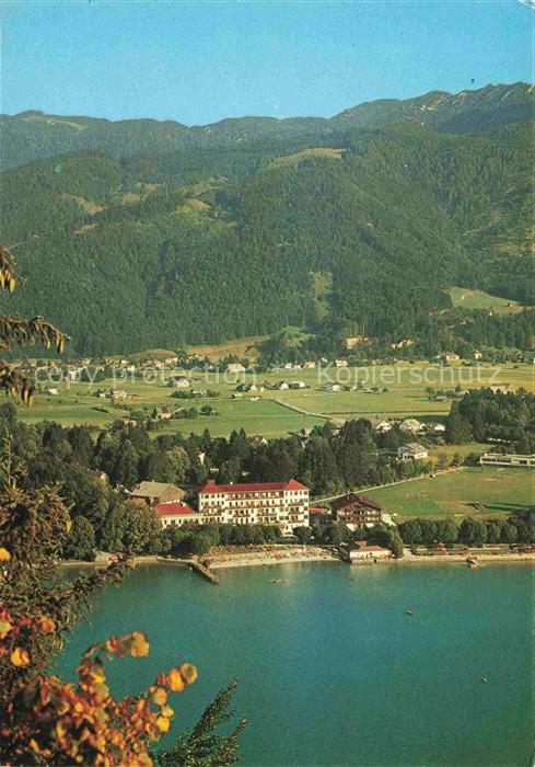 Strobl Wolfgangsee AT Fliegeraufnahme Erholungsheim der Oberoesterr Kraftwerke