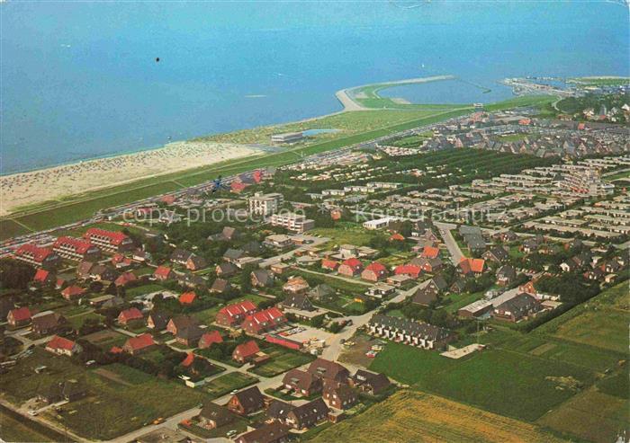 Norden  Norddeich Nordseebad Fliegeraufnahme