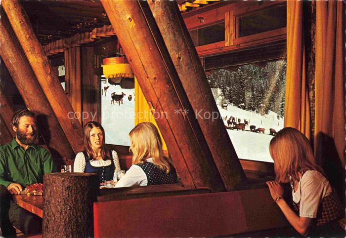 Lofer AT Restaurant Knappenstadl Hirschfuetterung