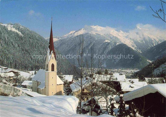 Finkenberg  Zillertal Tirol AT Panorama Kirche