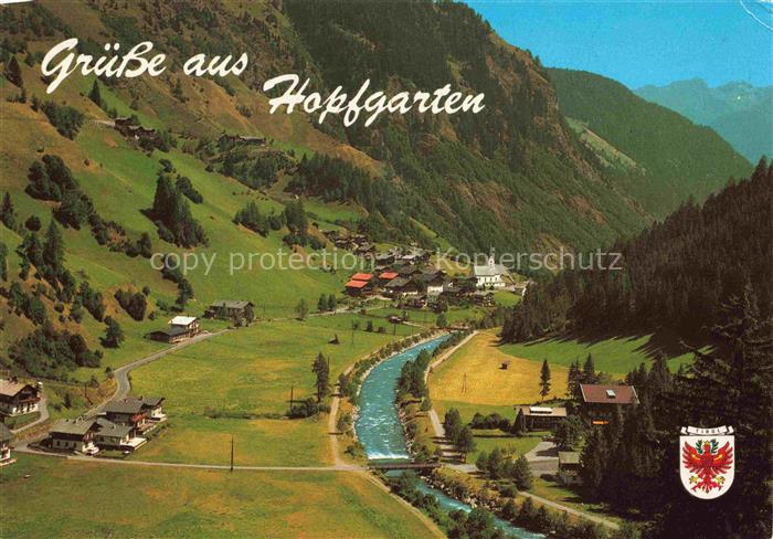 Hopfgarten Defereggen Tirol AT Fliegeraufnahme