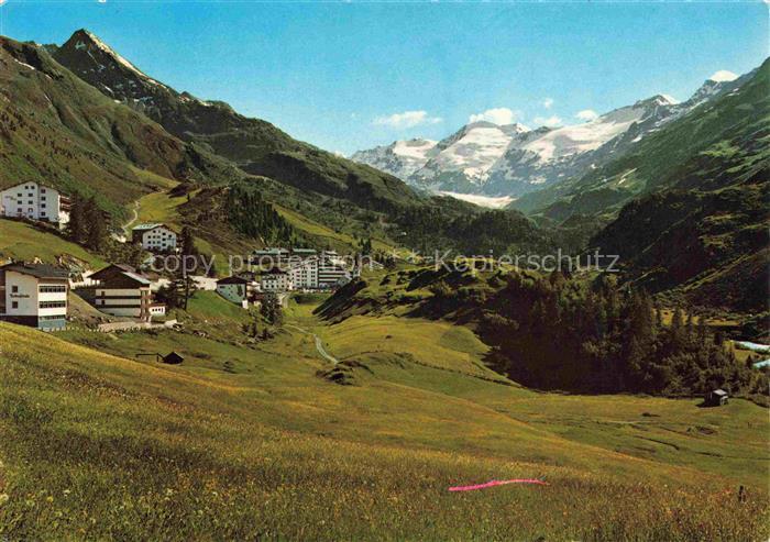 Obergurgl Ober-Gurgl Soelden oetztal Imst Tirol AT Panorama