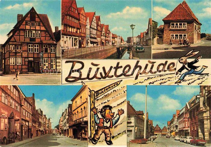 Buxtehude Fachwerkhaus Kanal Ortspartien