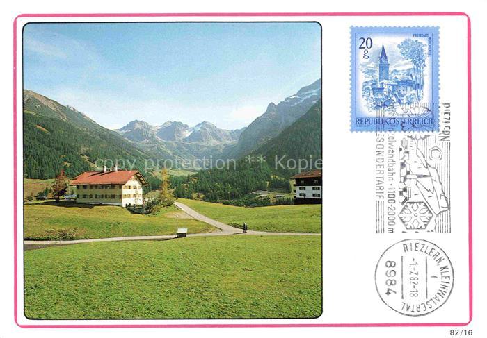 Riezlern Kleinwalsertal Vorarlberg Landschaftspanorama