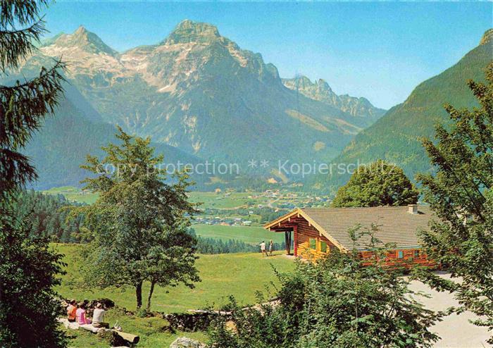 Scheffsnoth Lofer AT Restaurant Knappenstadl mit Loferer Steinbergen