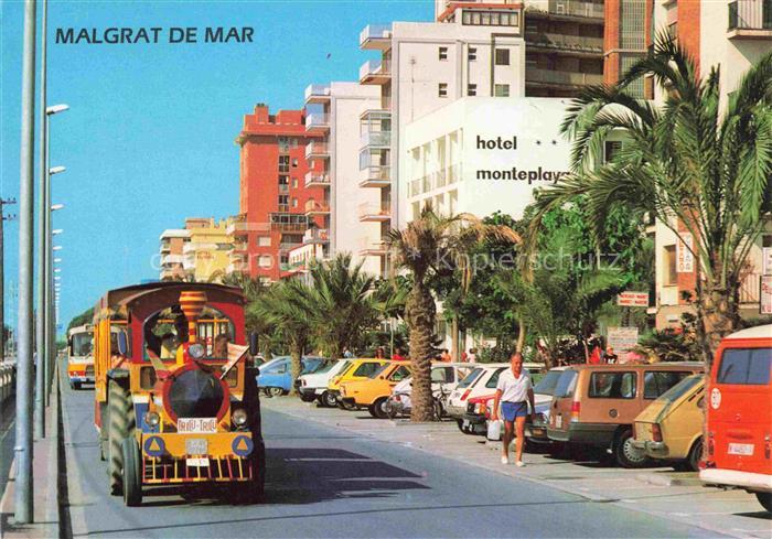 Malgrat-de-Mar Cataluna ES Paseo Maritimo