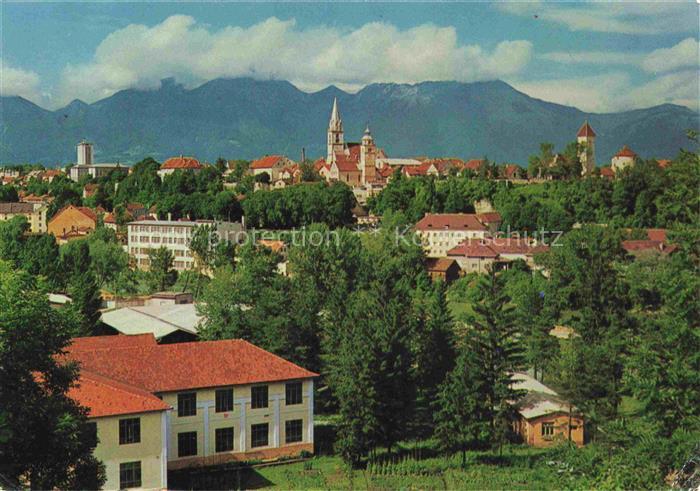 Kranj Krainburg Slovenia Ortsansicht